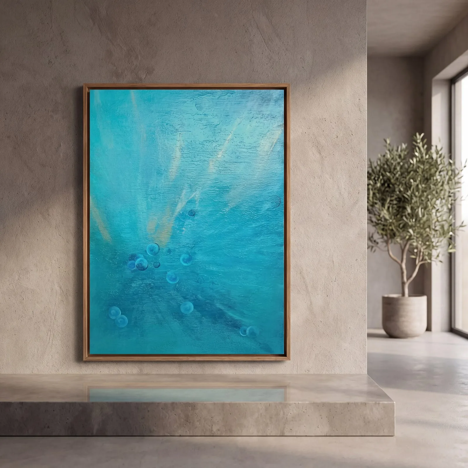 New World shown in an interior