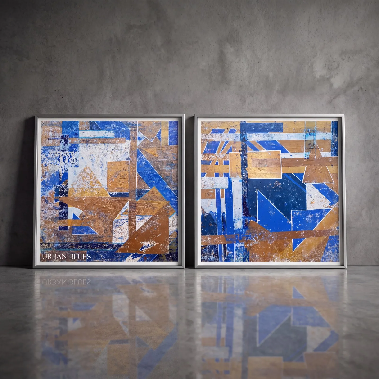 Urban Blues shown in an interior