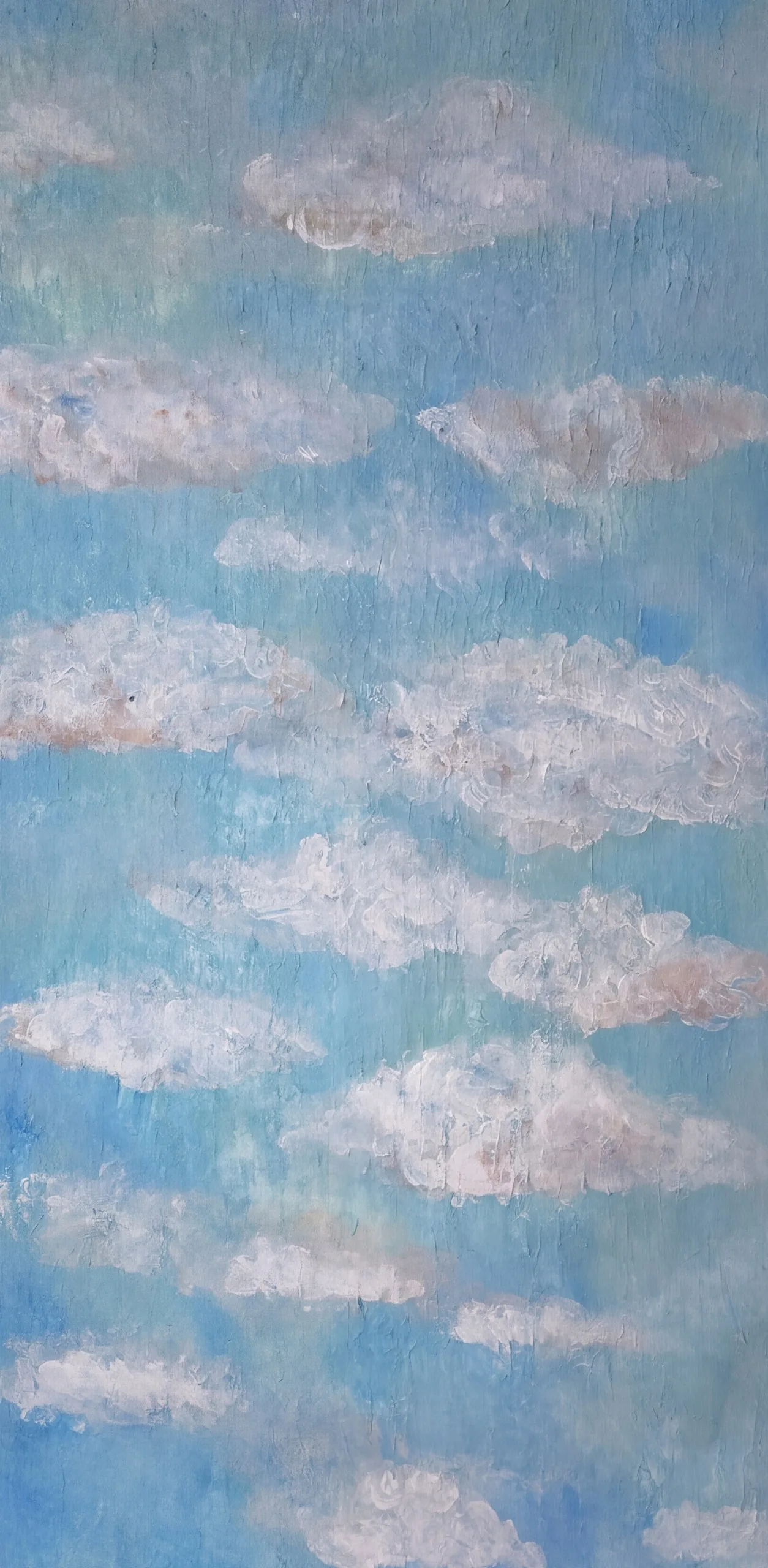 Fly High, 140 × 70 cm, acrylic on canvas, 2026