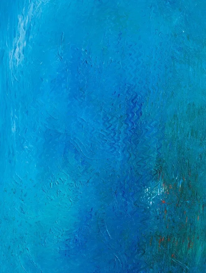 Rainfall of Kindness, 150 × 100 cm, acrylic on canvas, 2015