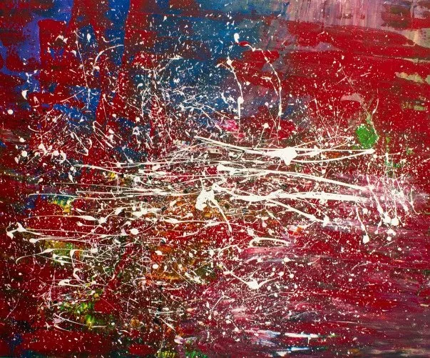Energizer, 120 × 100 cm, acrylic on canvas, 2015