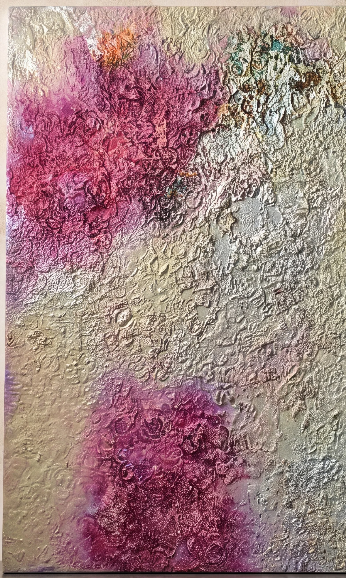 Desert Rose, 100 × 70 cm, acrylic on canvas, 2017
